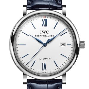IWC Portofino on Strap 40 Silver Dial IW356527