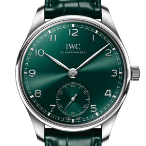 IWC Portuguese 40 Green Dial Watch IW358310
