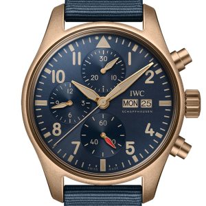 IWC Pilot Chronogragh 41 Blue Dial Watch IW388109