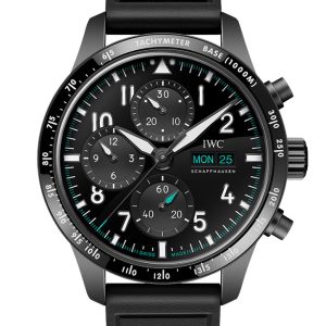 IWC Pilot Performance Chronogragh Black Dial Watch  AMG IW388306