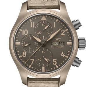 IWC Pilot Chronogragh Top Gun Mojave Dessert 41 Brown Dial Watch IW389402