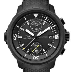 Iwc Aquatimer Chronograph Galapagos Islands 44Mm Mens Watch Iw379502 Black
