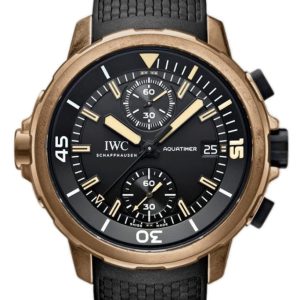 Iwc Aquatimer Chronograph Expedition Charles Darwin 44Mm Mens Watch Iw379503 Black