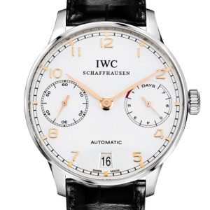 Iwc Portuguese Automatic 42.3Mm Mens Watch Iw500704 Silver