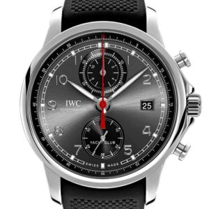 Iwc Portugieser Yacht Club Automatic Anthracite Dial Black Rubber 43.5Mm Mens Watch Iw390503