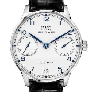 Iwc Portugieser Automatic Silver Dial 42Mm Mens Watch Iw500705