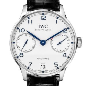 Iwc Portugieser Automatic Silver Dial 42Mm Mens Watch Iw500705