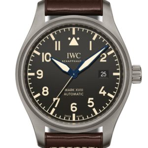 Iwc Pilot Mark Xviii Heritage Titanium Automatic Mens Watch Iw327006