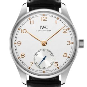 Iwc Portugieser Automatic Silver-Plated Dial Men’s Watch Iw358303