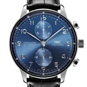 Iwc Portuguese Chronograph Automatic Blue Dial Men’s Watch Iw371606