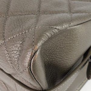city rock large goatskin flap bag