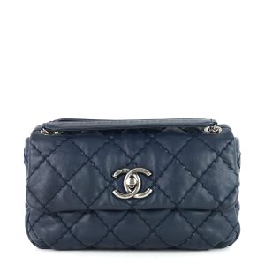 ultimate stitch calfskin shoulder bag