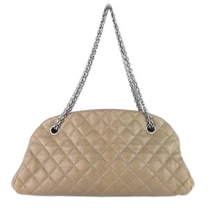 just mademoiselle medium caviar leather bowler bag