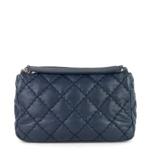 ultimate stitch calfskin shoulder bag