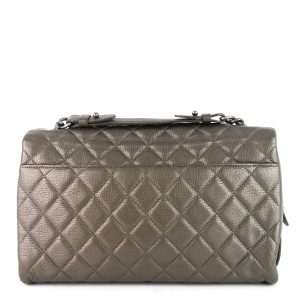 city rock large goatskin flap bag
