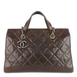 cc crave glazed caviar tote bag