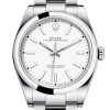 Rolex Oyster Perpetual 39 White Dial Men’s Watch 114300