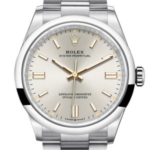 Rolex Oyster Perpetual 36 Silver Dial Bracelet Watch 126000