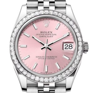 Rolex Datejust 31 Pink Dial Jubilee Ladies Watch 278384Rbr 278384Rbr-0018
