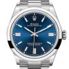 Rolex Oyster Perpetual 36 Blue Dial Bracelet Watch 126000