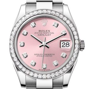 Rolex Datejust 31 Pink Diamond Dial Ladies Watch 278384Rbr 278384Rbr-0035