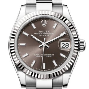Rolex Datejust 31 Brown Dial Fluted Bezel Ladies Watch 278274 278274-0015