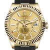 Rolex Sky-Dweller 42 Champagne Dial 18K Yellow Gold Men’s Watch 326238