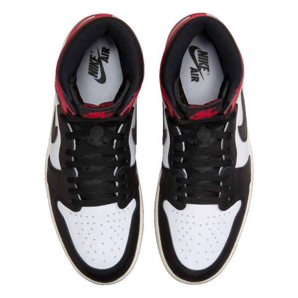Nike Air Jordan 1 Retro High OG Black Toe Reimagined Oben