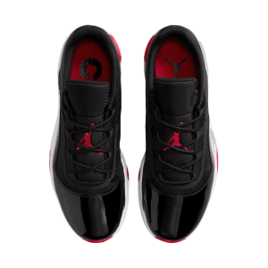 Nike Air Jordan 11 CMFT Low White Black Varsity Red Oben