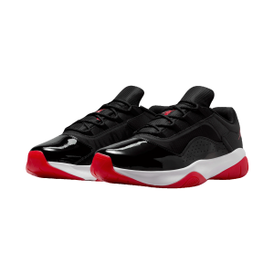 Nike Air Jordan 11 CMFT Low White Black Varsity Red Side