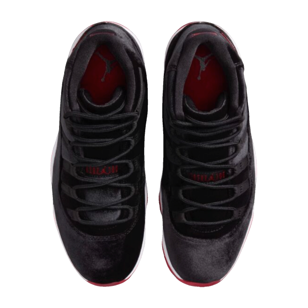 Nike Air Jordan 11 Retro Bred Velvet (W) Oben