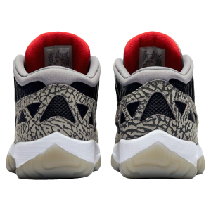 Nike Air Jordan 11 Retro Low IE Black Cement Back