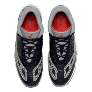 Nike Air Jordan 11 Retro Low IE Black Cement Oben