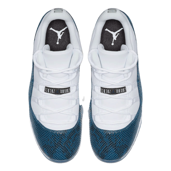 Nike Air Jordan 11 Retro Low Snake Navy (2019) Oben