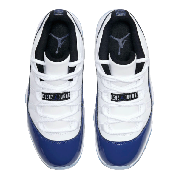 Nike Air Jordan 11 Retro Low White Concord (W) Oben