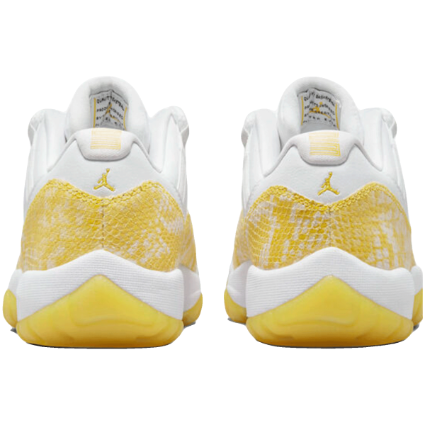 Nike Air Jordan 11 Retro Low Yellow Snakeskin (W) Back