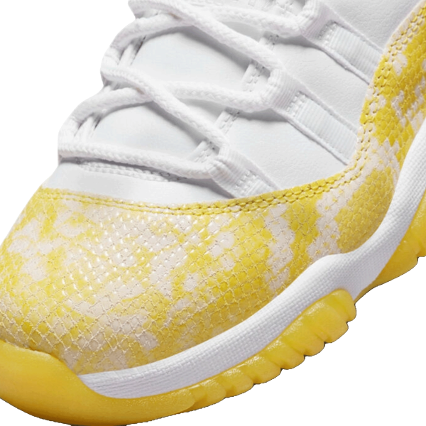Nike Air Jordan 11 Retro Low Yellow Snakeskin (W) Toe