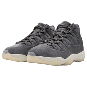 Nike Air Jordan 11 Retro Pinnacle Grey Suede Side