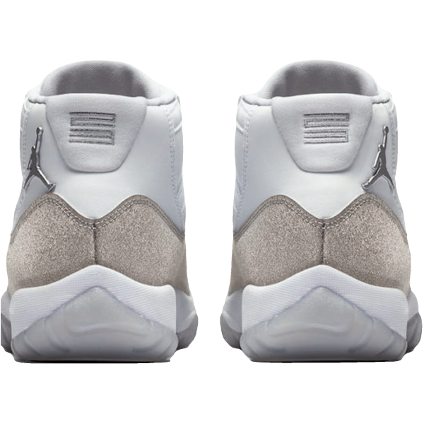 Nike Air Jordan 11 Retro White Metallic Silver (W) Back