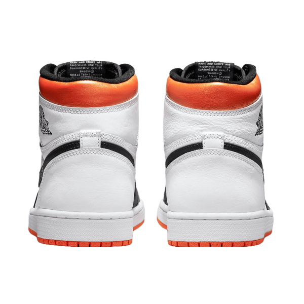 Nike Air Jordan 1 High OG Electro Orange (GS) Back