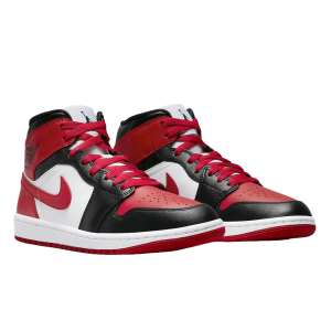 Nike Air Jordan 1 Mid Alternate Bred Toe (W) Side