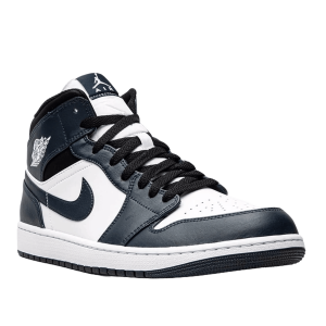 Nike Air Jordan 1 Mid Armory Navy (GS) Side