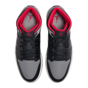 Nike Air Jordan 1 Mid Bred Shadow Oben