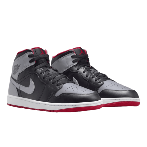 Nike Air Jordan 1 Mid Bred Shadow Side