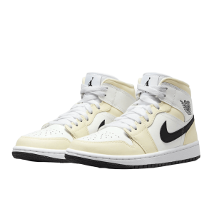 Nike Air Jordan 1 Mid Coconut Milk (W) Side