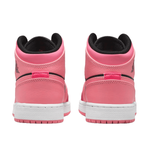 Nike Air Jordan 1 Mid Coral Chalk (GS) Back