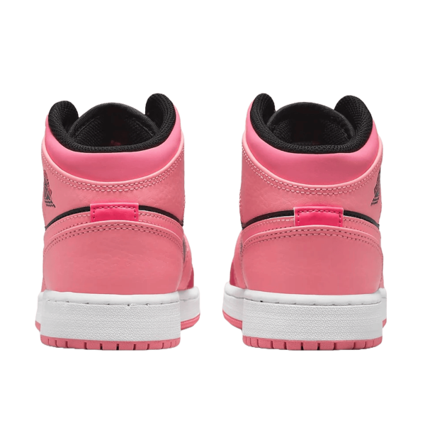 Nike Air Jordan 1 Mid Coral Chalk (GS) Back