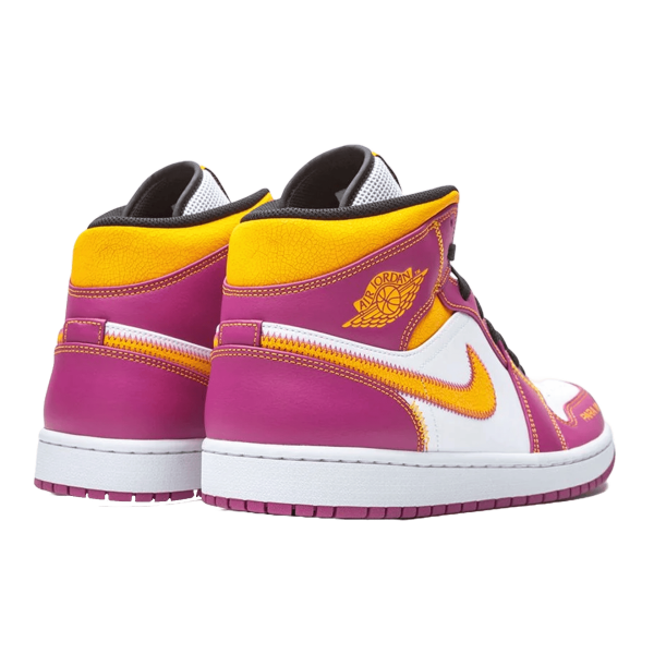 Nike Air Jordan 1 Mid Dia de los Muertos Back