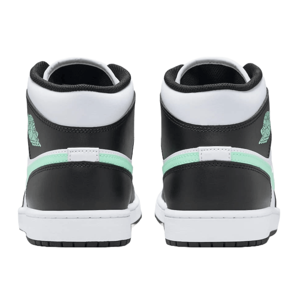 Nike Air Jordan 1 Mid Green Glow Back