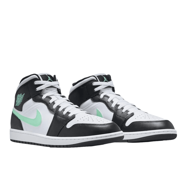 Nike Air Jordan 1 Mid Green Glow Side